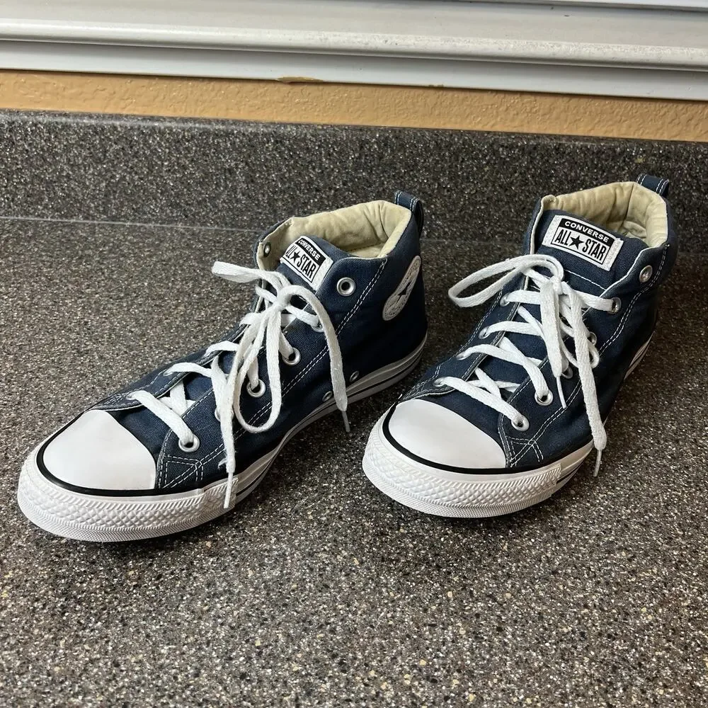 Converse blue canvas
